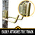 E-Track Tool Hook | Extended Dual Arm Flat Hook | 2-Pack Image 4 of 5