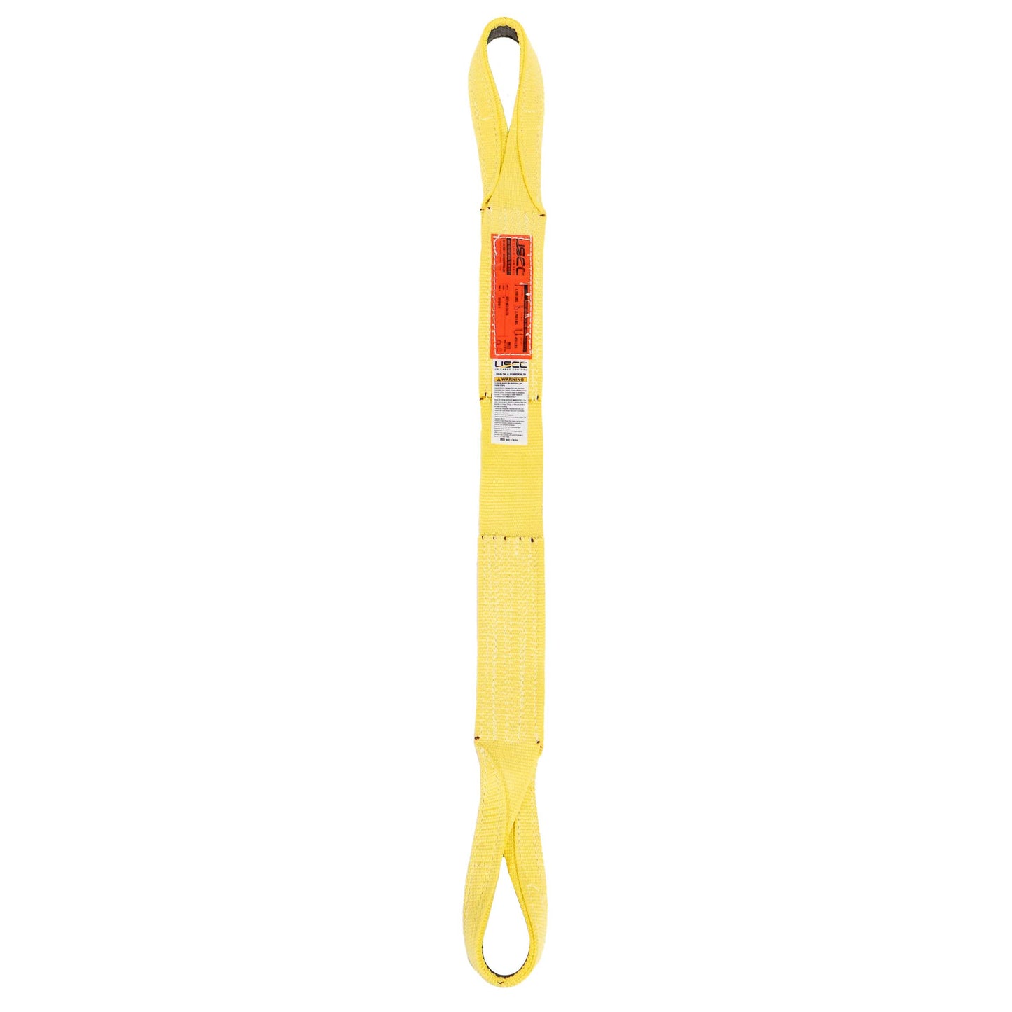 Nylon Lifting Sling - Twisted Eye & Eye | Reinforced Eyes - 12" x 14' - 2-ply