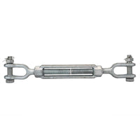 Galvanized Jaw & Jaw Turnbuckle