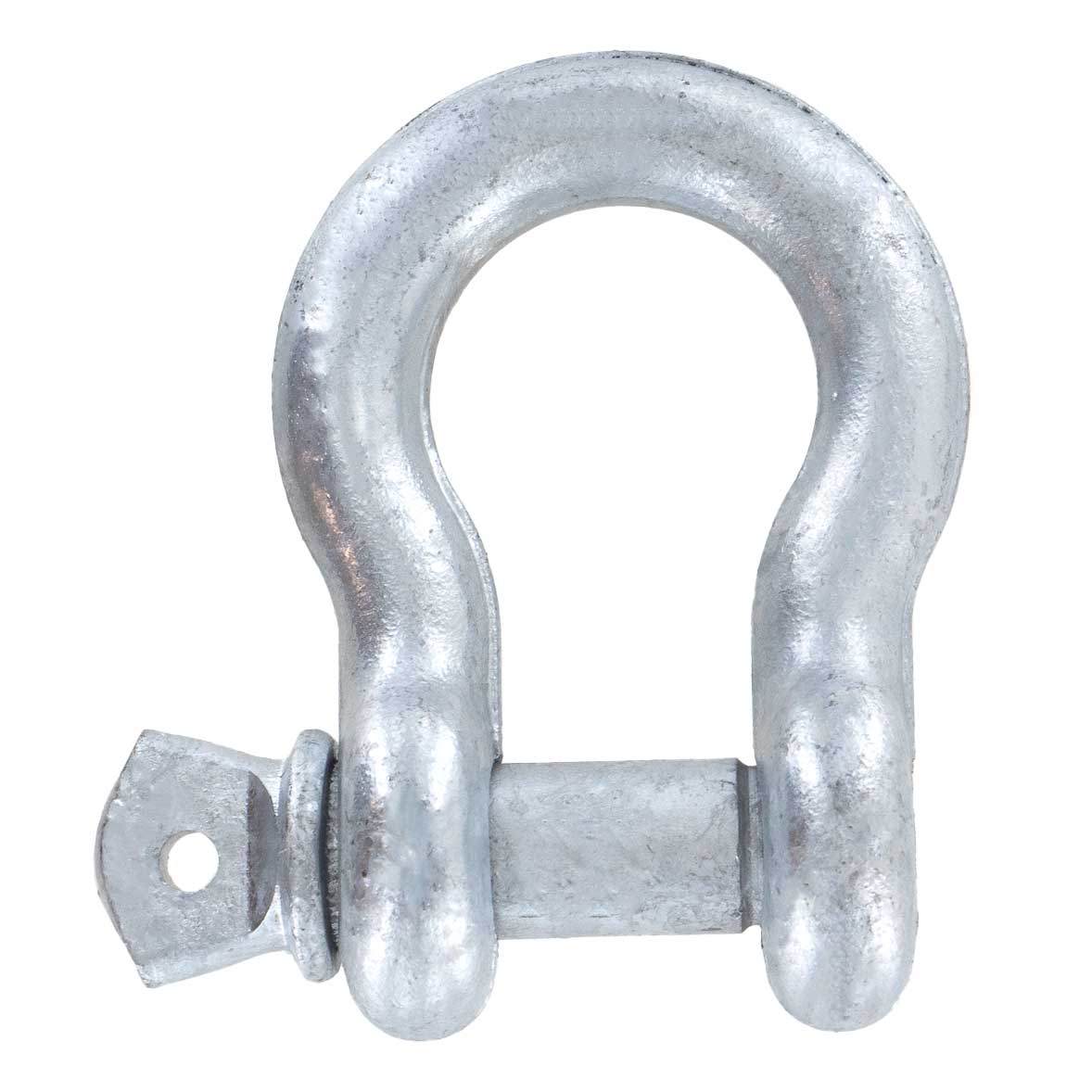 1-3/4" Galvanized Screw Pin Anchor Shackle - 25 Ton rear view