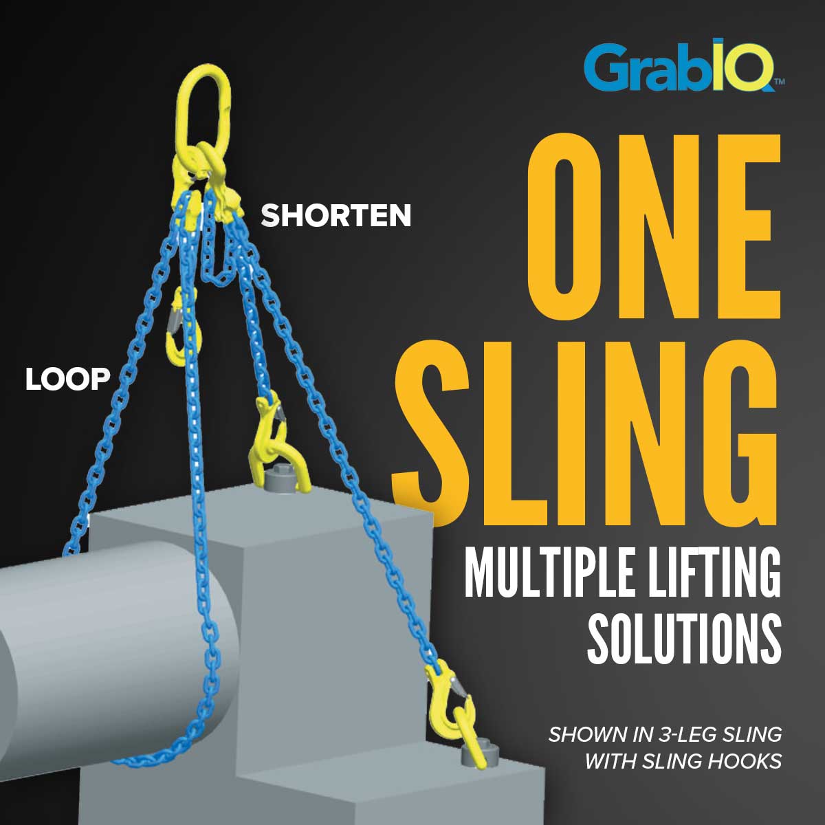 gunnebo chain slings: one sling, multiple lifting solutions