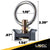 Black Single Stud Fitting w/ Round Ring | 2-Pack Image 10 of 10