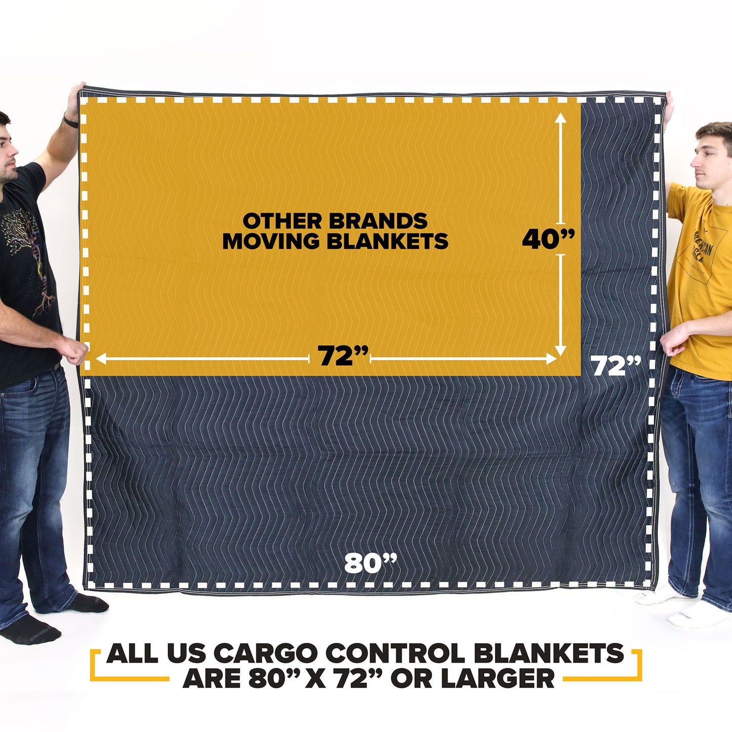 Moving Blankets- Multi Mover 12-Pack, 75-80 lbs./dozen image 4 of 11