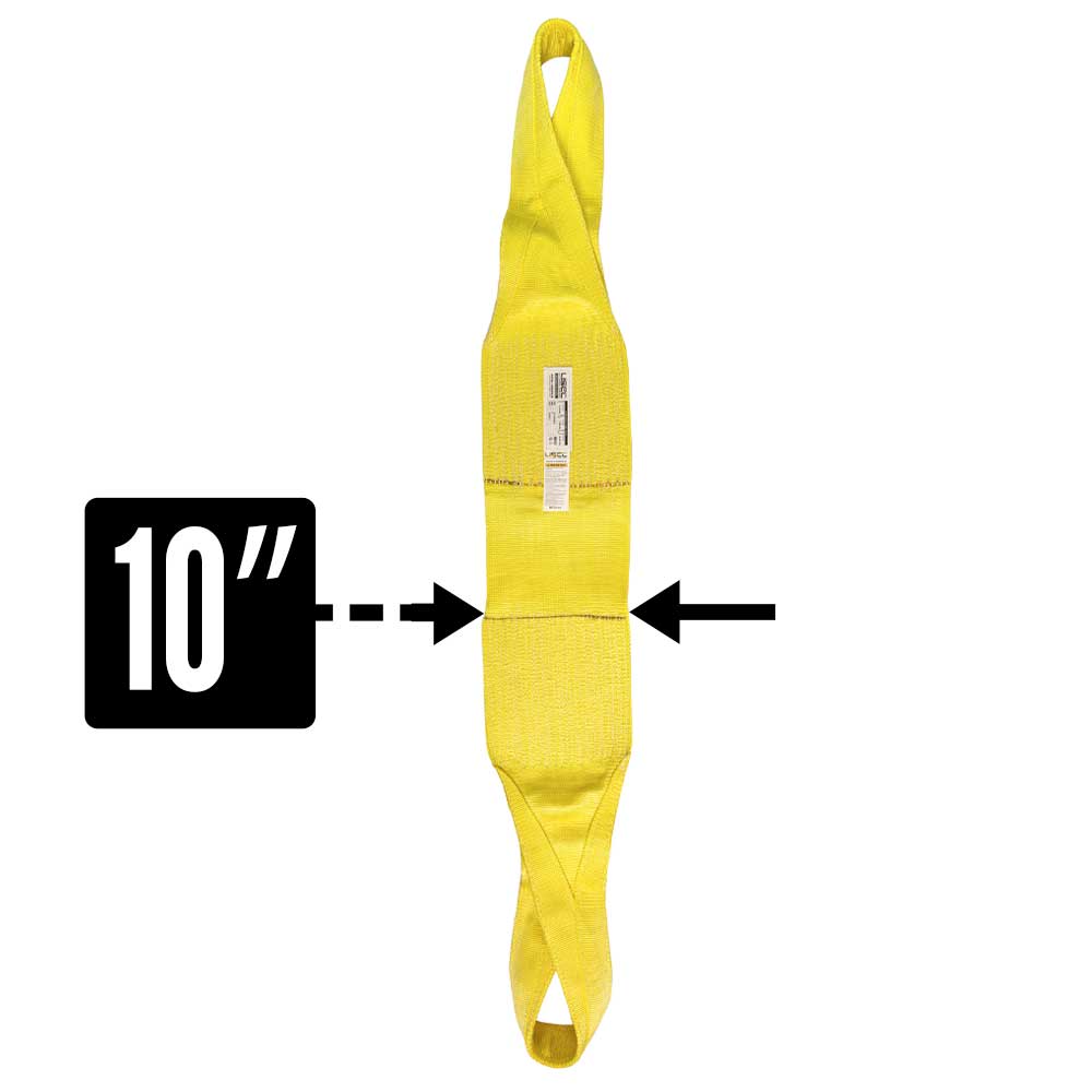 twisted eye nylon sling thumbnail, 10"