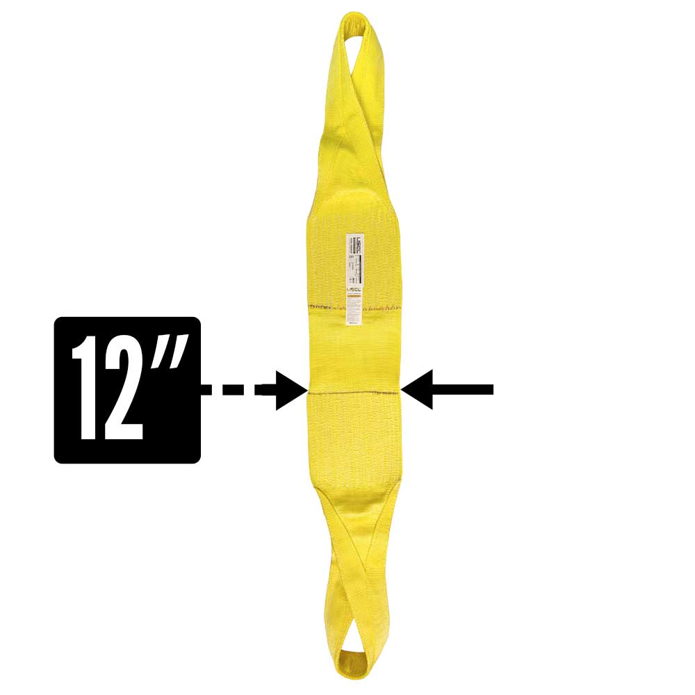 twisted eye nylon sling thumbnail, 12"