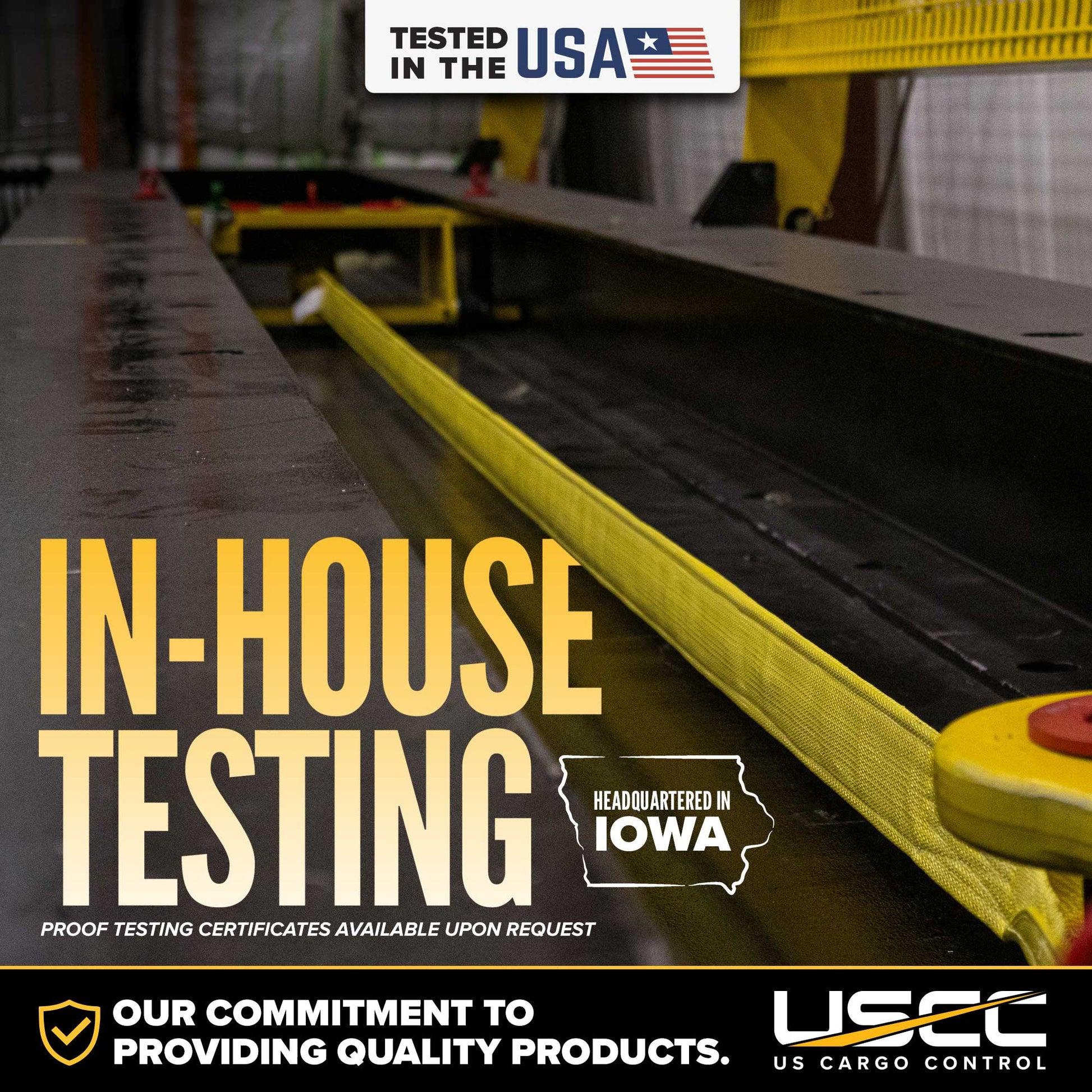 nylon slings tested in the USA for optimal quality