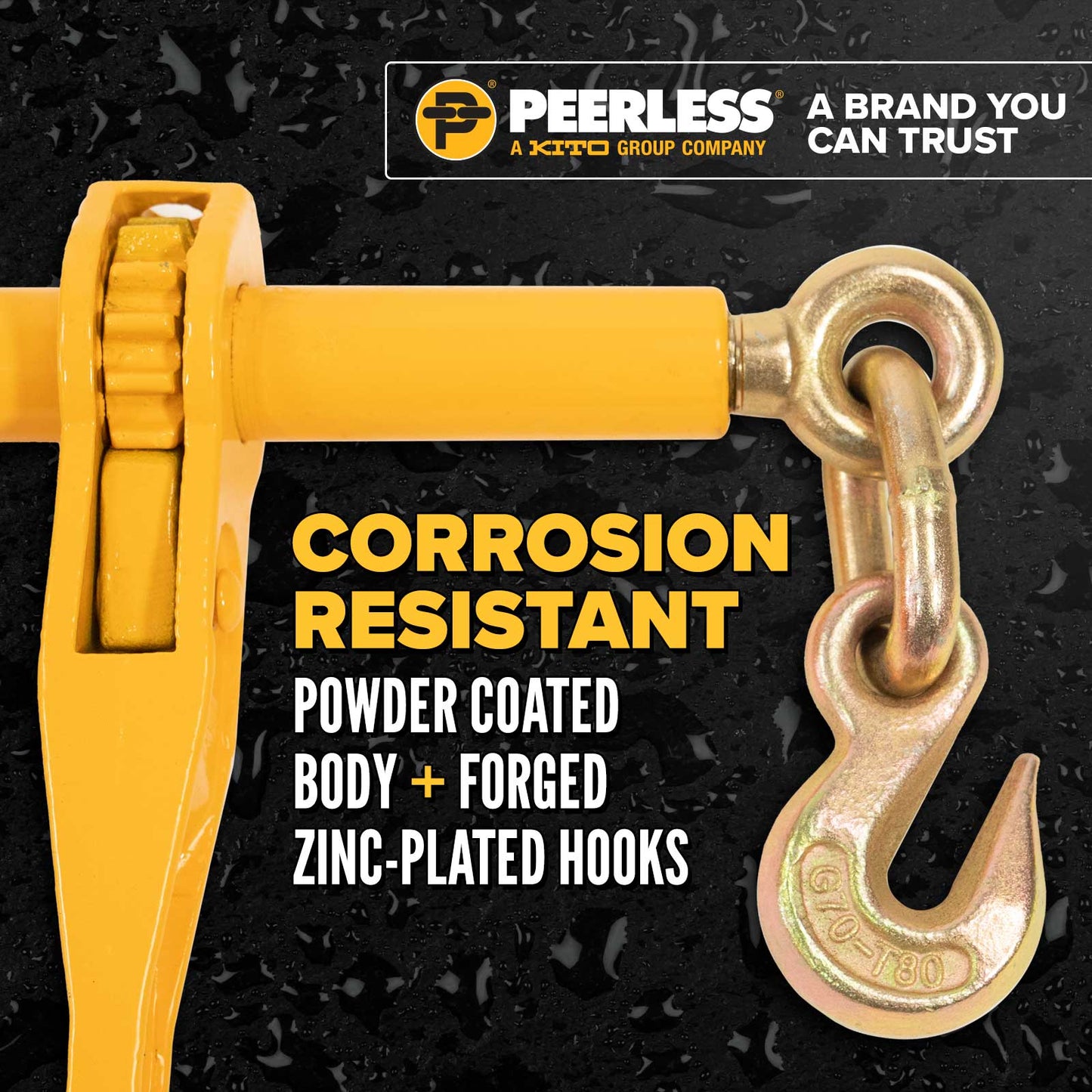 5/16" - 3/8" Peerless Ratchet Binder Plus Chain Binder