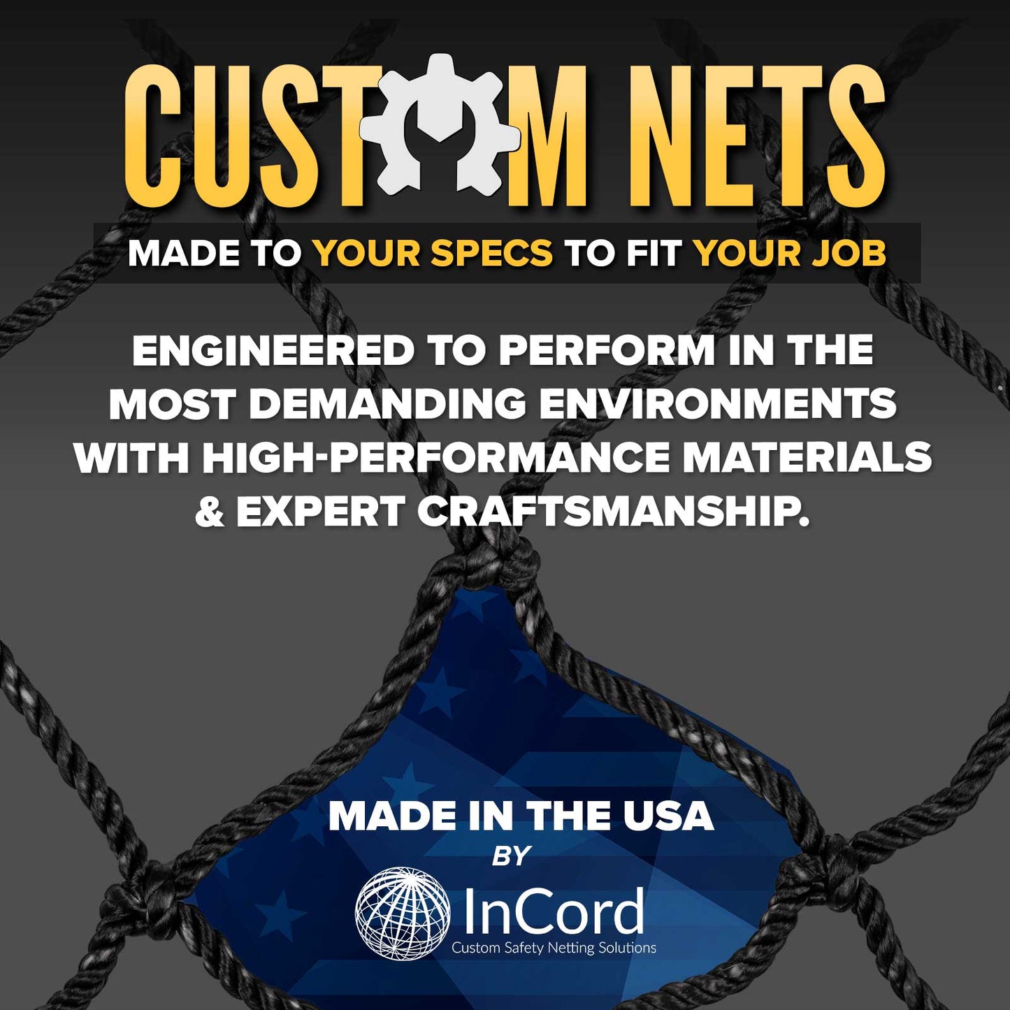 custom safety netting