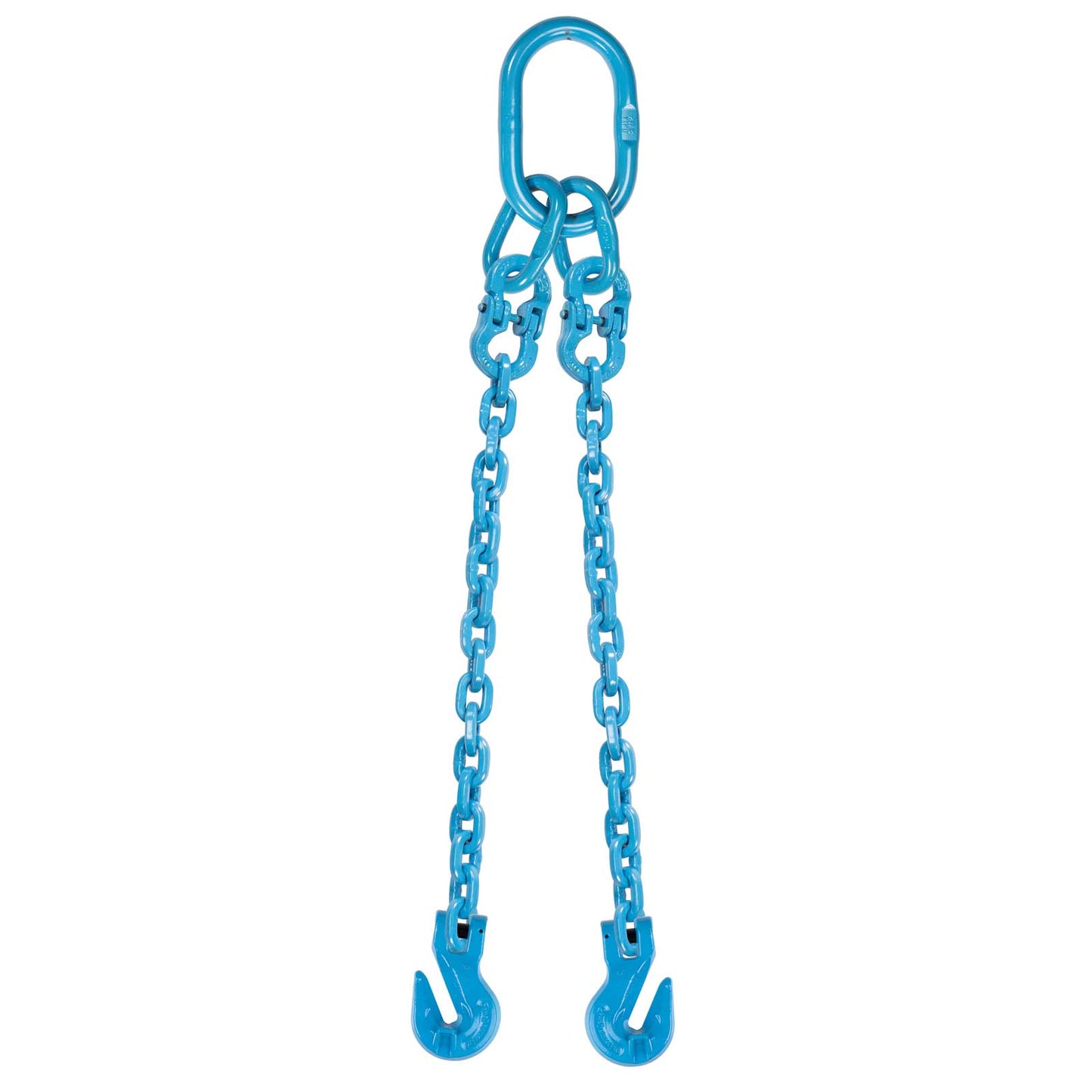 1/2" x 18' - Pewag 2 Leg Chain Sling w/ Grab Hooks - Grade 120