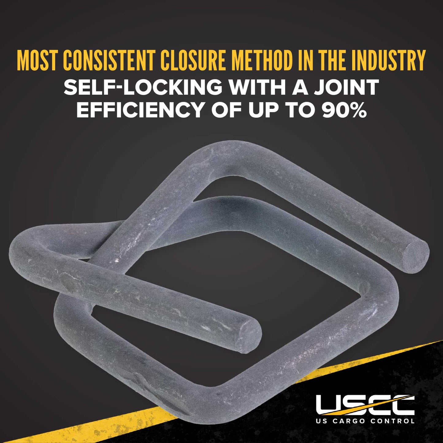 3/4" Cordstrap Buckles for Woven Strapping - Box of 500