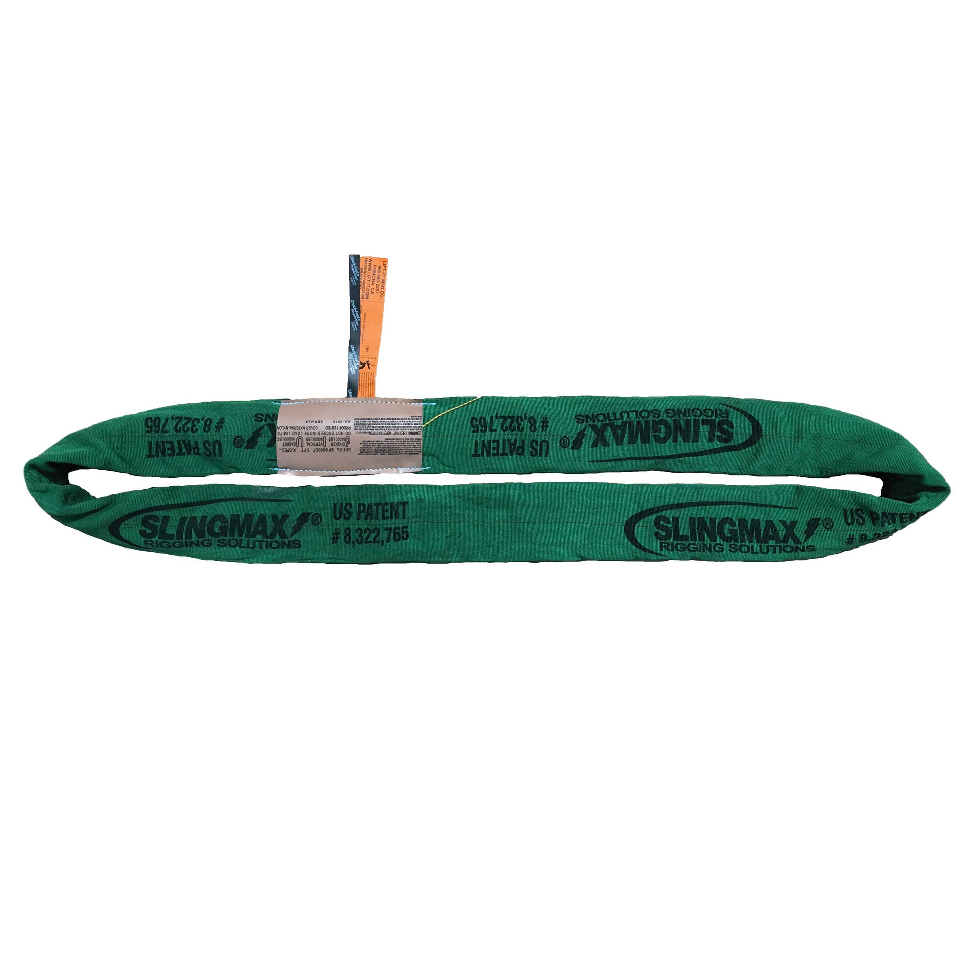 2-1/2" x 4' Single-Path High Performance Roundsling, Vertical Capacity 5,000 lbs.