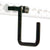 Small Square L-Track Hook