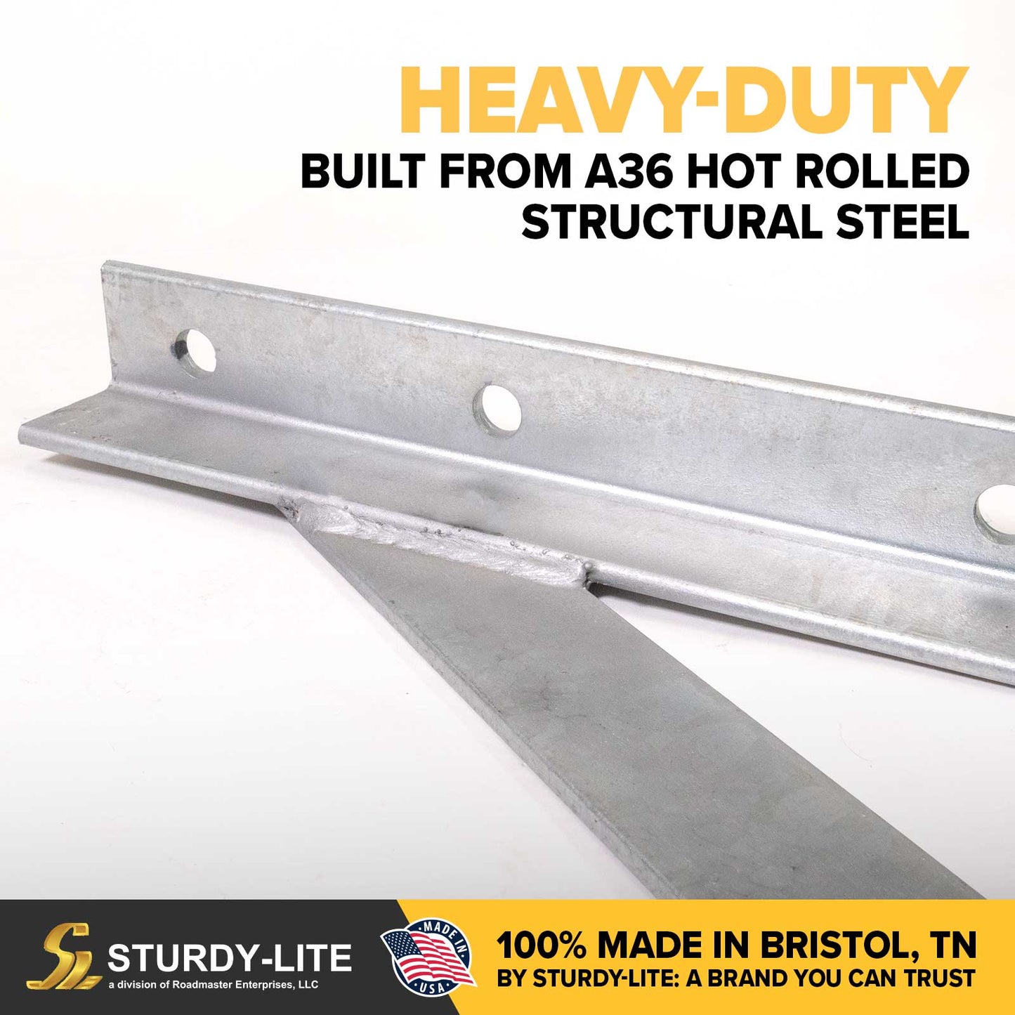 Sturdy-Lite Trailer Box Bracket 30" x 22" | Set of 2