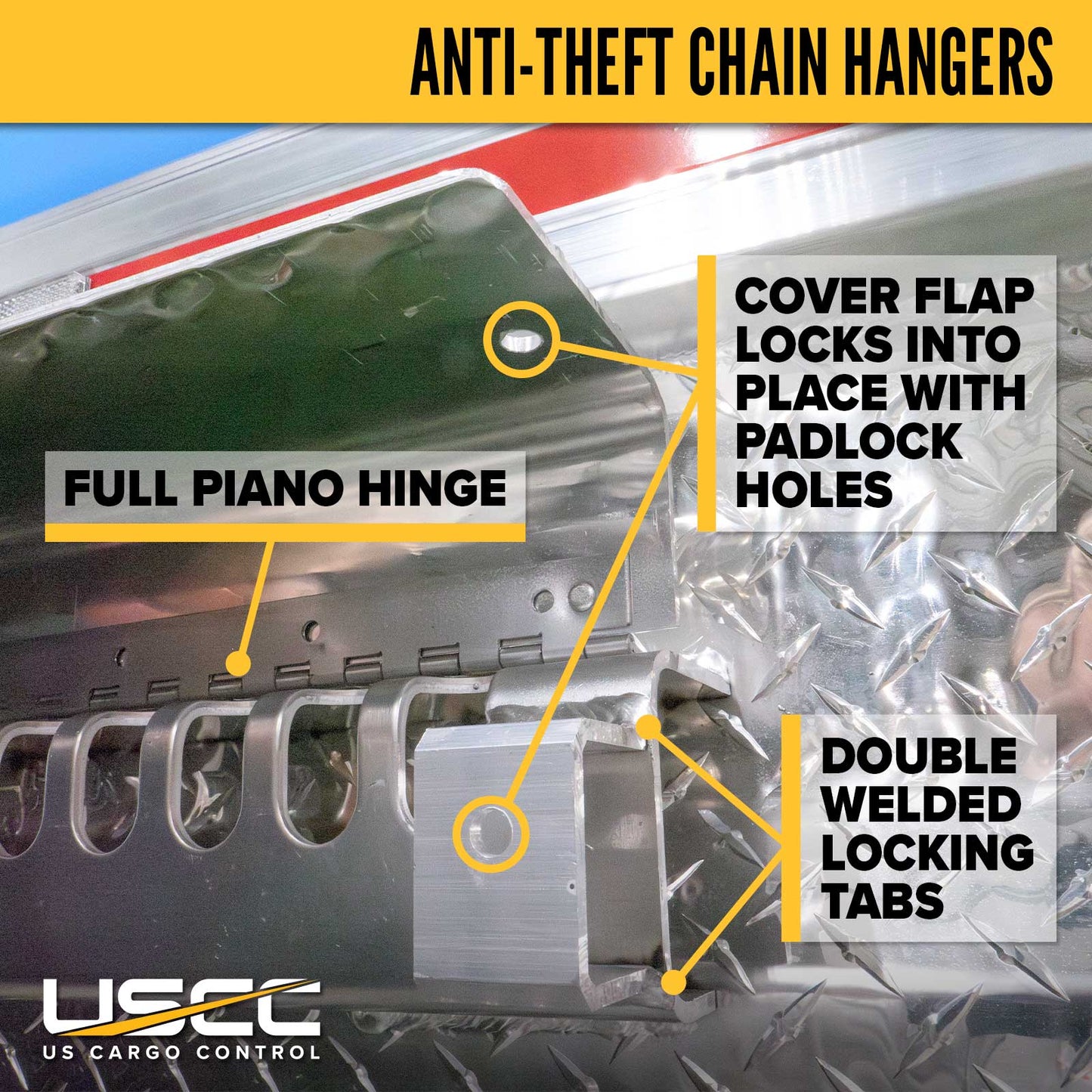 68" x 86" Semi Headache Rack | 2 Half-Trays & 2 Chain Hangers
