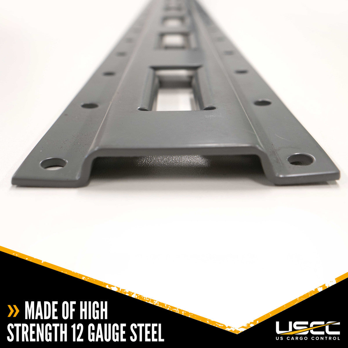 Dark Gray 5' Vertical E-Track | Painted