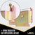 Wood End Socket for E-Track | 4-Pack Image 2 of 7