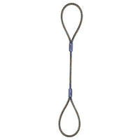 Wire Rope Sling - Single Leg  - 1/4" x 3' - Domestic