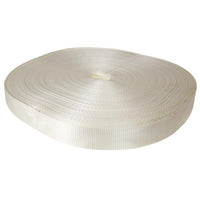 2" 12K Polyester Cargo Webbing - Linear Foot - Natural