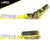 1 inch x 20 foot Yellow Endless Ratchet Strap image 6 of 9