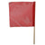 Red Jersey Mesh Safety Flag w/ 32