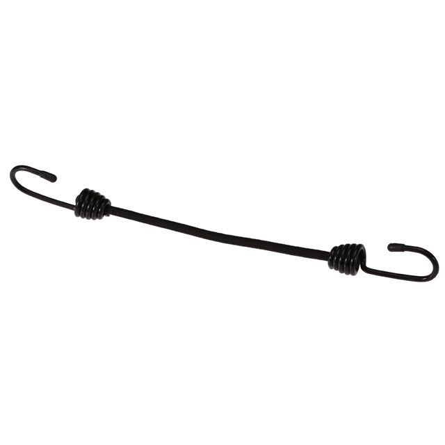 3/8" x 18" Black Bungee Cords (bundle of 10) - 9mm