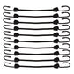1/2" x 18" Black Bungee Cords (bundle of 10) - 12mm - image 3