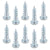 #12 X 34 inch ETrack Wood Screw w Round Phillips Head (10 pk) image 1 of 5