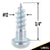 #12 X 34 inch ETrack Wood Screw w Round Phillips Head (10 pk) image 2 of 5