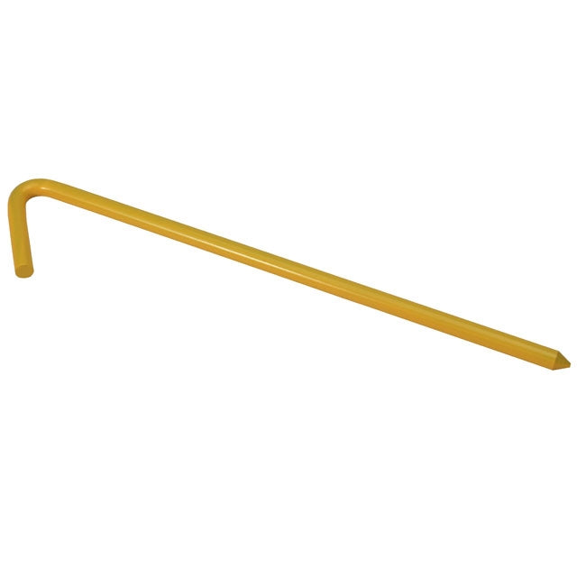 5/16" x 10" Tarp Stake - Yellow