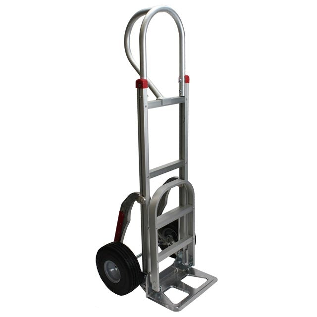 Aluminum Hand Cart w/ Foam Fill Tires & Stair Climbers - image 2