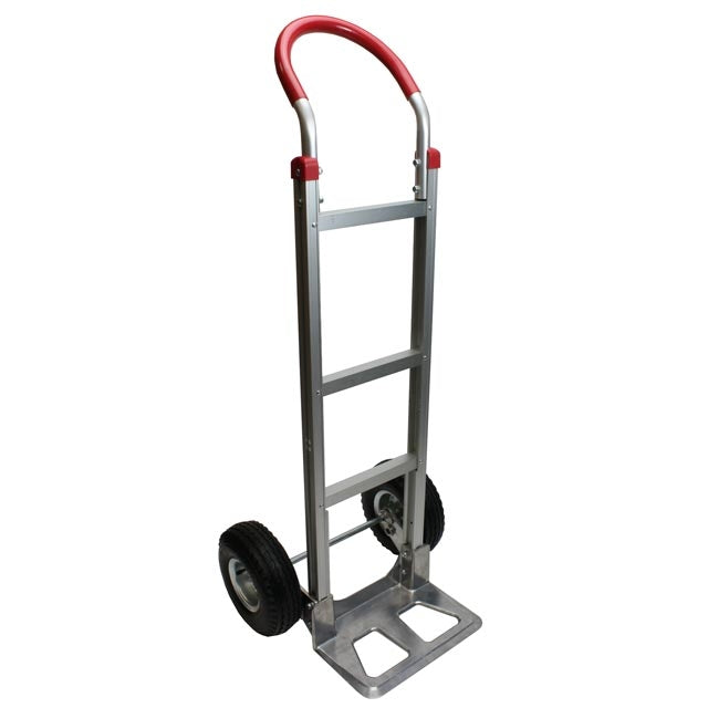 Aluminum Dolly Hand Truck w/ Pneumatic Wheels