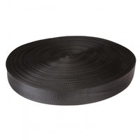 2 inch Polyester Cargo Webbing Linear Foot Black image 3 of 3