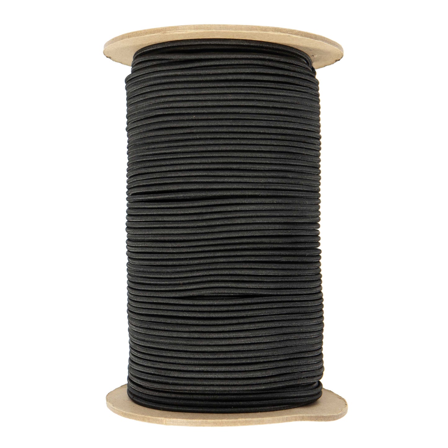 18 foot foot3mm Black Polyester Shock Cord Spool (500 foot) image 1 of 7