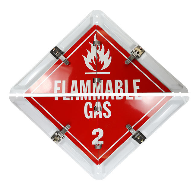8-Legend Placard for Hazmat, DOT, and Safety Warnings - image 3