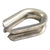 Wire Rope Thimbles - Heavy Duty Galvanized - 2-1/4