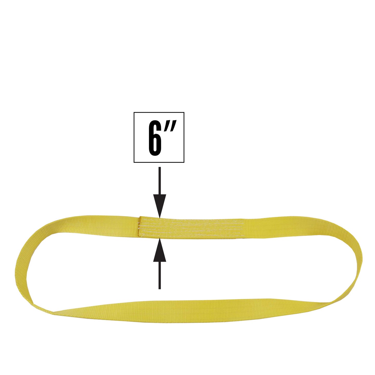 Nylon Lifting Sling Endless 6 inch x 10 foot 3ply image 2 of 2