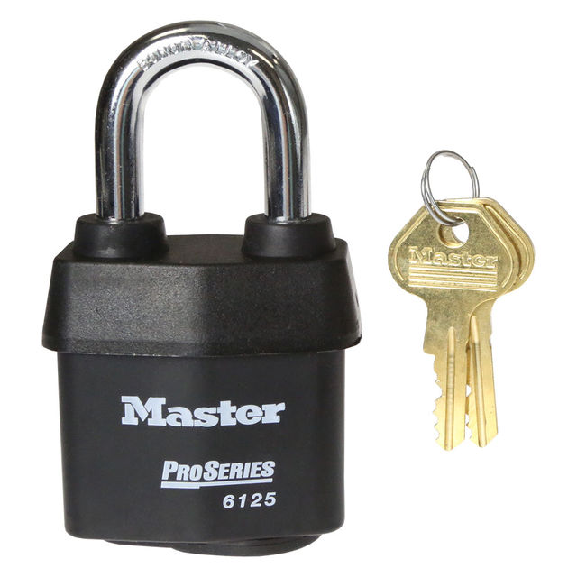 Master Lock® Keyed Alike Padlock: 2-3/8" W