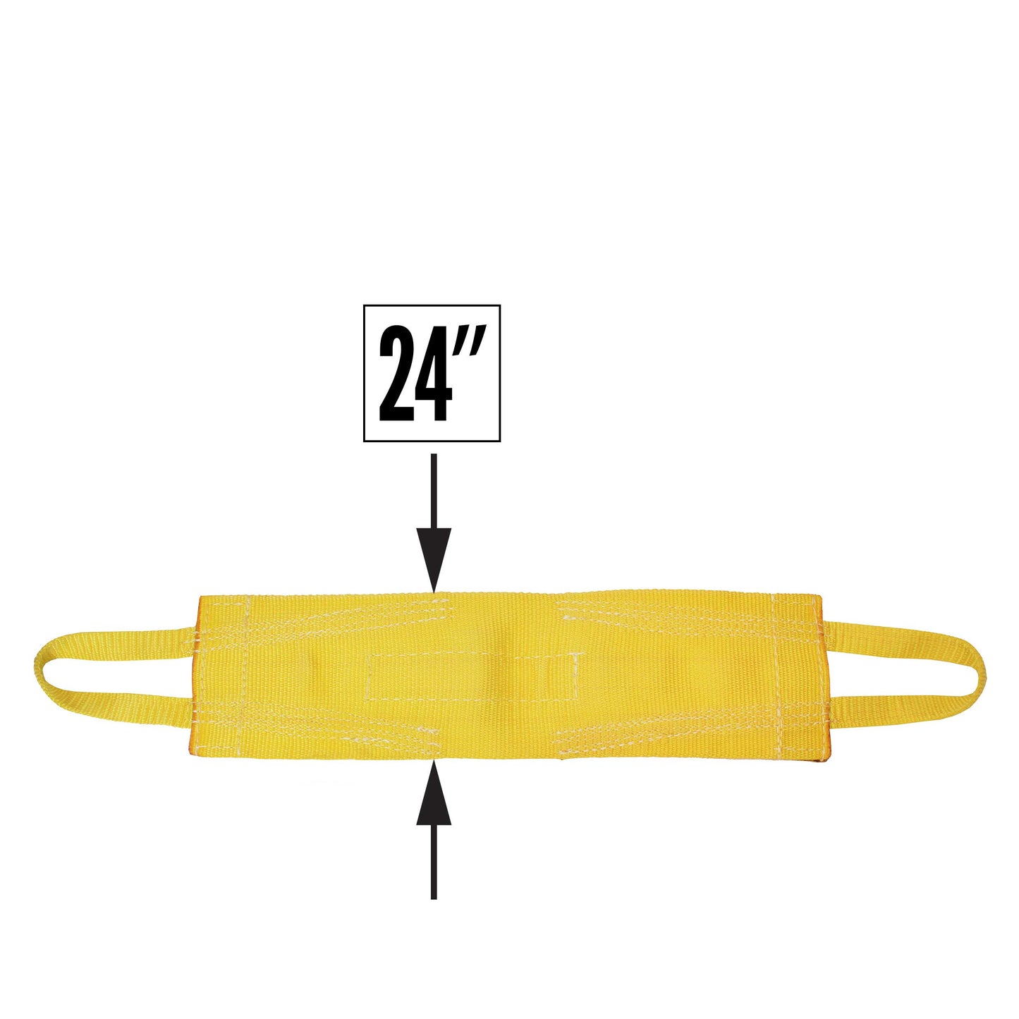 Nylon Lifting Sling Attached Eye Wide 24 inch x 14 foot 1ply image 3 of 3
