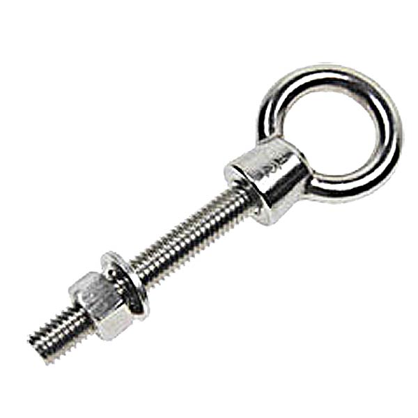 14 inch x 4 inch Stainless Steel Type 316 Shoulder Eye Bolt image 1 of 2