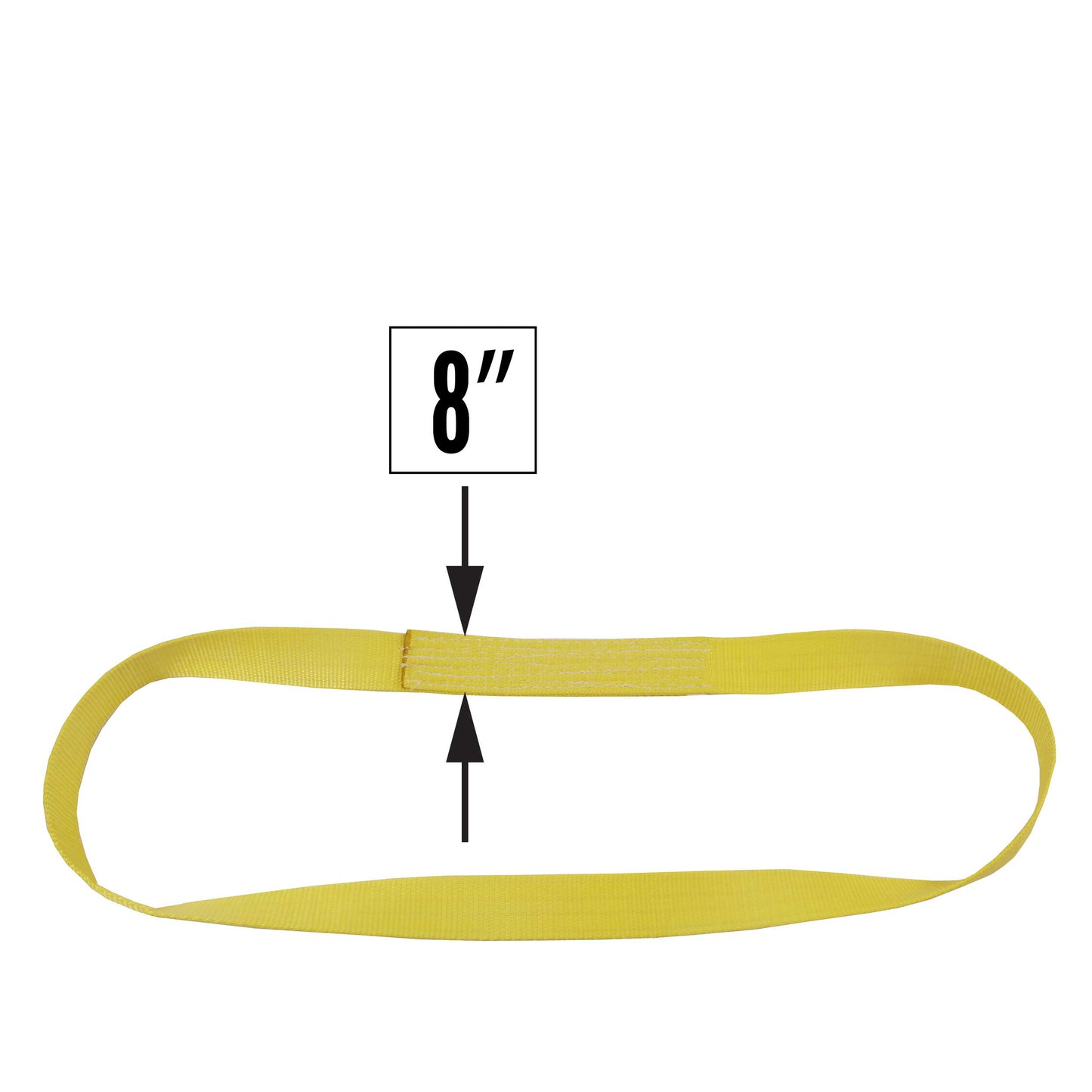 Nylon Lifting Sling Endless 8 inch x 10 foot 3ply image 2 of 2
