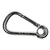 Asymmetrical Snap Hook w/ Eyelet SS T316 - 2-3/8