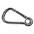 Asymmetrical Snap Hook w/ Eyelet SS T316 - 3-3/8