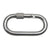 Oval Snap Hook w/ Screw Nut SS T316 - 5-9/16
