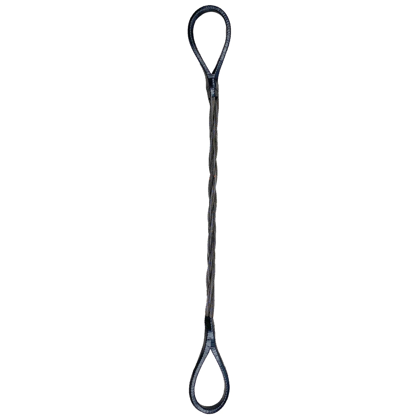 58 inch x 10 foot Nine Part Braided Wire Rope Sling image 1 of 3