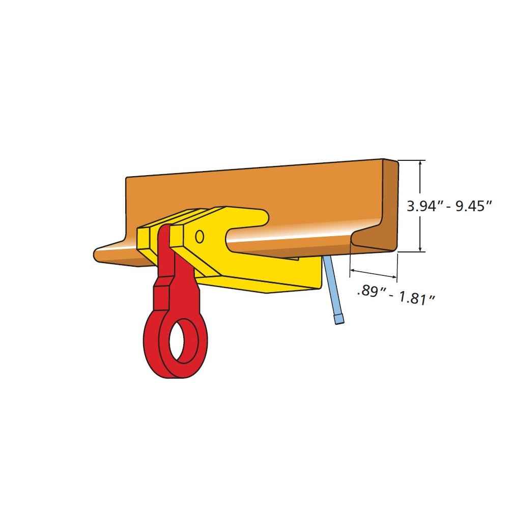 Terrier TBS 3 Ton Shipbuilding Screw Clamp 862400 image 3 of 3