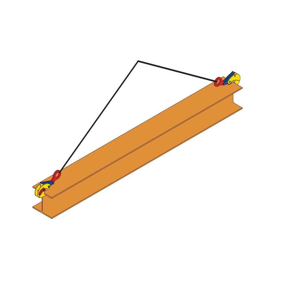 Terrier TOBK 2 Ton Vertical Beam Lifting Clamp - 851001 - image 2