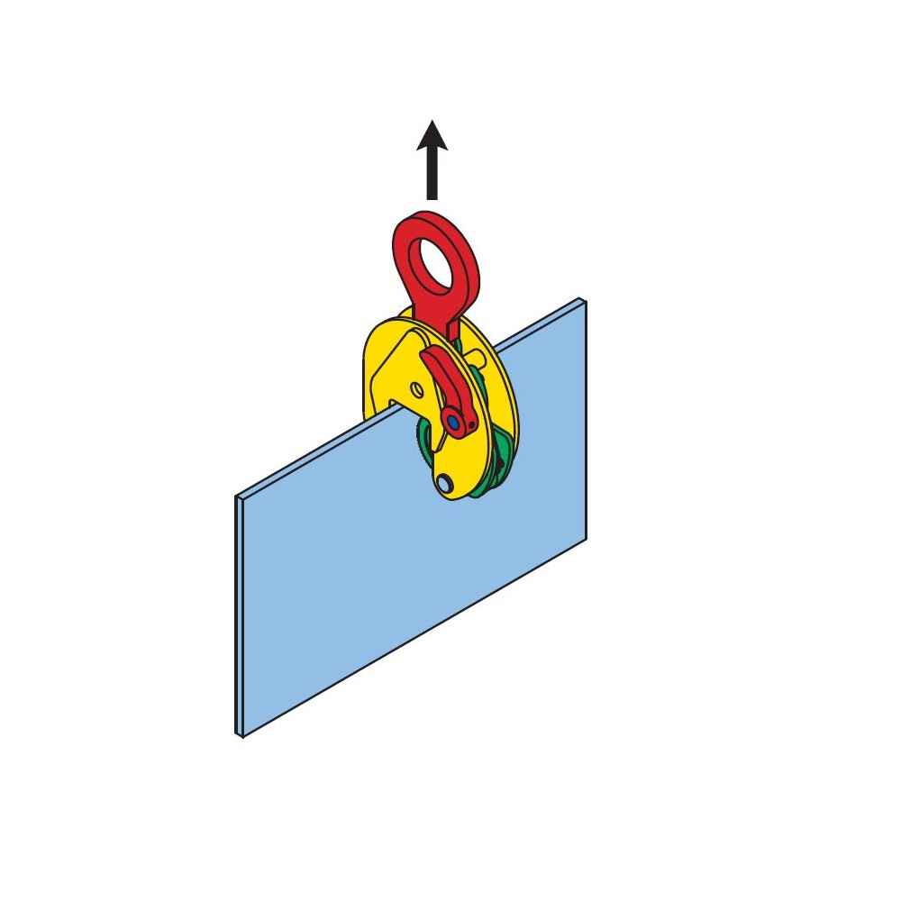 Terrier TSEUH 1 Ton Universal Lifting Clamp 8658005 image 3 of 3