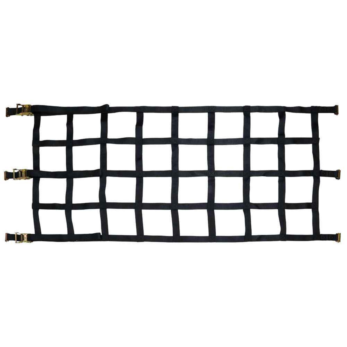 42" x  82" Heavy Duty Cargo Net with Ratchets & E-Track Fittings