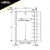 Heavy Duty Roll Tarp 9 foot10 inch x 41 foot 18 oz Black Tarp image 6 of 9
