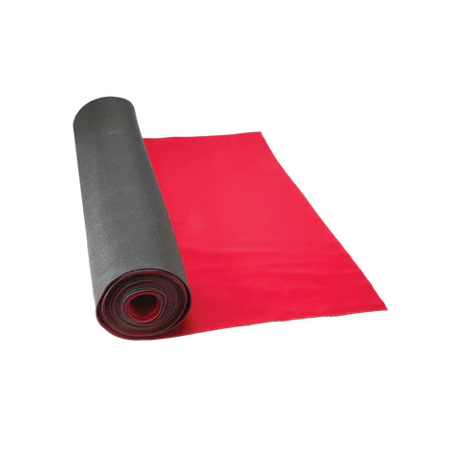 27" x 20' Neoprene Floor Runner - Red